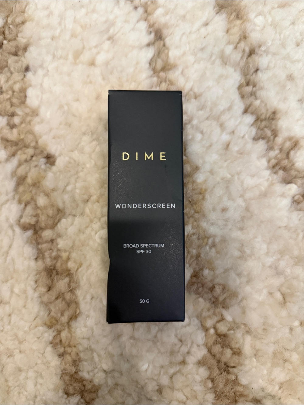 Dime Wonderscreen Broad Spectrum SPF 30 Sunscreen - Black